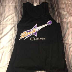 Rockstar cheer tank top